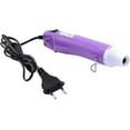 thumbnail image 1 of Mini Electric Heat Gun 300W Mini Shrink Heat Tool Embossing Heat Tool Mini Heat Gun DIY Tool (Purple, 1 of 5