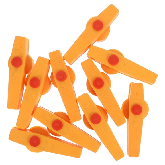 DEEPCRAFF 10Pcs Plastic Ball Valve Lever Handle for Hose Bib Valve Replacement