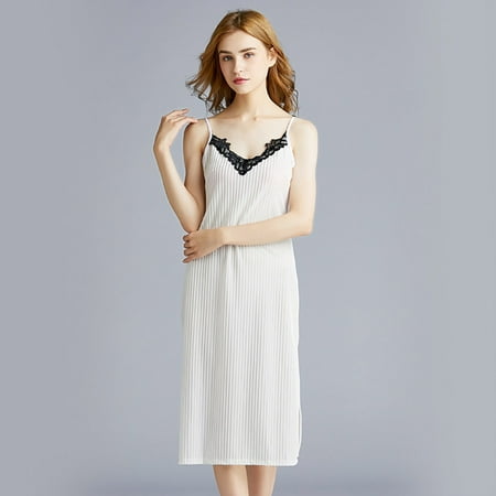 

Velvet Nightdress Women s New Spring Sexy And Comfortable Suspender Skirt Long Can Be Worn At Home White