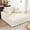 White, variant on 53" Upholstered Chaise Lounge Sofa Bed – Modern Sleeper Chair with Throw Pillows & Armrests, Plush Chair Bed for Living Room, Bedroom, White