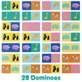 thumbnail image 2 of boppi Dominoes Set Picture Game for Toddlers - Colourful Wildlife Animal Themed Montessori/STEM Dominoes for Children - Games for 3 Year Olds and Up, 2 of 7