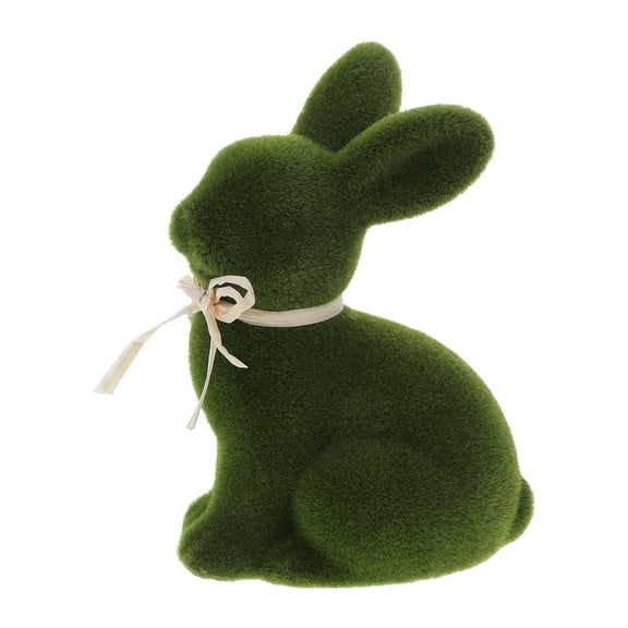 Bunnies Wicker Storage Basket Easter Bunny Decoration