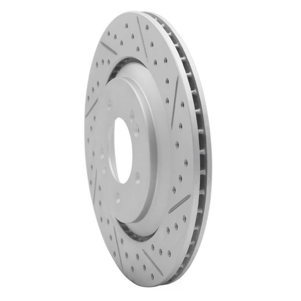 Dynamic Friction Company 830-03062R DFC Geoperformance Rotor - Drilled and Slotted