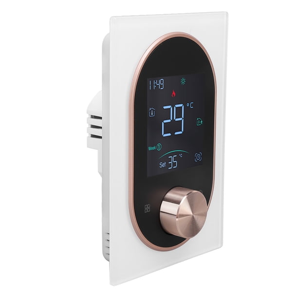 Termostato Inteligente Con Pantalla Táctil LCD En Color, Control De Aplicaciones Calefacción Programable Para Home Office Hotel AC 95V A 240V
