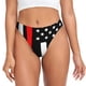 thumbnail image 1 of Balery Firefighters USA Flag Tangas de Algodón para Mujer con Estampado – Ropa Interior Sexy, Transpirable, G-string-X-Large, 1 of 1