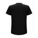 thumbnail image 4 of Camiseta retro de manga corta con cuello en V para hombre: color liso con diseño de corbata, ligera para todas las estaciones, corte holgado en el pecho y la cintura, 4 of 5