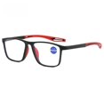 thumbnail image 4 of Gafas de lectura con protección para los ojos, antiluz azul, para personas de mediana edad y mayores que leen en línea, deportivas, antideslizantes, de alta definición, para presbicia, 4 of 5