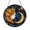 Acrylic 3.5 Inch, variant on Stained Glass Sun Moon Harmony Suncatcher, Mystical Window Decor Hanging, Spiritual Home Accent