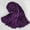 Purple, variant on Ladies Magic Snood Scarf Scarves Shawl Soft Multifunctional Outdoor for Head Wea
