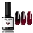 thumbnail image 1 of Esmalte de uñas en gel Modelones que cambia de color rojo burdeos, 15 ml, 1 of 9