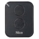 thumbnail image 1 of NICE FLO2RE remote control for automating gates and garage doors, ON2E/A transmitter with two buttons (for NICE RB400 and NICE RB1000 gates), black, 1 of 5