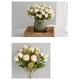thumbnail image 3 of Ramo de flores de seda de otoño de 15 cabezas, color marfil, 3 of 6