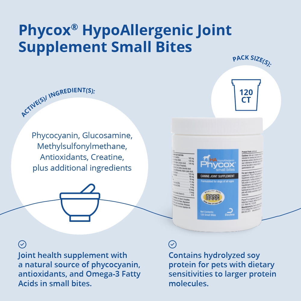 Phycox H/A Small Bites  (120ct)