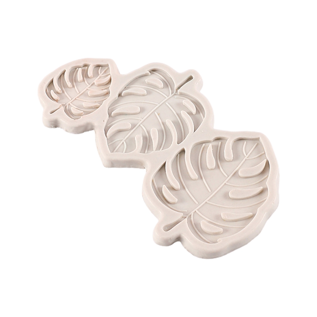 Monstera Leaf Silicone Mold Fondant Mould Cake DIY Supplies Pastry