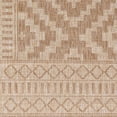 thumbnail image 2 of Surya Tuareg 63x84" Modern Polypropylene Rug in Tan and Taupe Finish, 2 of 3