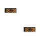 thumbnail image 3 of Reloj digital LED Billuyoard Pantalla de fecha estilo simple recargable 2 modos Alarmas, 3 of 6
