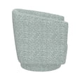 thumbnail image 3 of Blue Swivel Accent Chair, 3 of 5