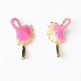 thumbnail image 3 of 4x Aleación DIY Collar Pendientes Cuelgan Gota Colgantes Rosa \ u0026 Oro, 3 of 9
