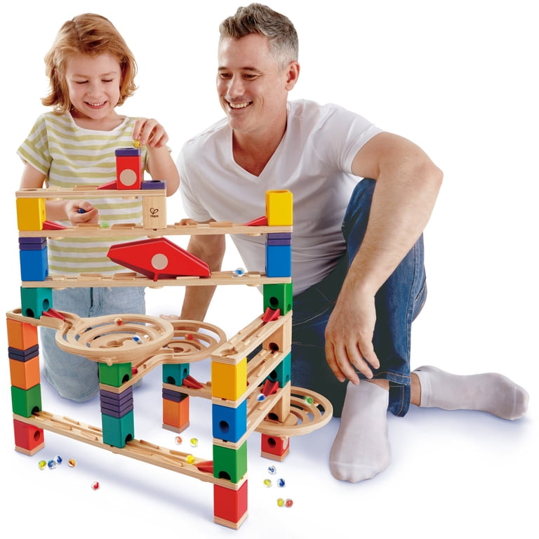 Hape Quadrilla Wooden Marble Run DIY Construction: Vertigo - 134