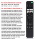 thumbnail image 5 of Mando a distancia de repuesto RMF-TX520U Reemplazo remoto de TV por infrarrojos de voz para Sony Bravia TV/XR/KD JShteea Nuevo, 5 of 9