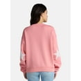thumbnail image 3 of Disney Women's Minnie Mouse and Daisy Graphic Sweatshirt with Long Sleeves, Sizes XXS-2XL, 3 of 5