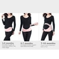 thumbnail image 5 of Visland Adjustable Maternity Belt Back Support Belly Band Pregnancy Belt Support Brace Abdominal Binder Waist Support, 5 of 8