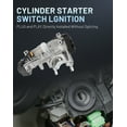 thumbnail image 4 of FEXON Ignition Switch Lock Cylinder Assembly & 2 Lock Cylinder with 2 Keys(No Chip) - Compatible with Honda CR-V 2003-2007, Replaces 35100-SDA-A71 06350-SAA-G30, 4 of 9