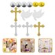 thumbnail image 3 of 6Pcs Hanging Swirl Decorations for Baby Shower Party Decor Set, 3 of 4