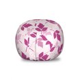 thumbnail image 1 of Autumn Storage Toy Bag Chair, Fall Season Related Abstract Pinkish Botanical Tree Leaves Illustration, Stuffed Animal Organizer Washable Bag, Small Size, Rose Pale Pink Magenta, by Ambesonne, 1 of 3