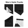 thumbnail image 4 of COOFANDY Men Bathing Suit Swimwear Square Leg Chubbies Sexy Elastic Board Short, 4 of 5