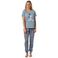 thumbnail image 7 of Disney Winnie-the-Pooh Women's Eeyore Character Jogger Sleep Pajama Set, 7 of 7