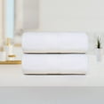 thumbnail image 4 of Dewall Maisons Elegant White 2-Piece Bath Sheet Set, 35" x 70" - Plush 100% Cotton - Soft, Absorbent Towels For a Lavish Bathroom Experience, 4 of 8