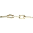 thumbnail image 6 of 18" x 2" Gold Aluminum Chain Sculpture, by CosmoLiving by Cosmopolitan, 6 of 7