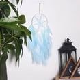 thumbnail image 5 of Cazadores de sueños boho grandes para colgar en la pared, tejidos a mano, tradicionales, circulares, para dormitorios, decoración del hogar, adorno artístico, regalo artesanal, 5 of 5