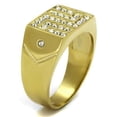 thumbnail image 3 of Anillo Color Oro Para Hombres de Acero Inoxidable Zetas, 3 of 4