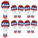 thumbnail image 2 of 10 globos aerostáticos de aluminio con forma de globo para decorar cumpleaños, bodas, fiestas y celebraciones navideñas en interiores y exteriores, 2 of 8