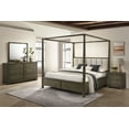 thumbnail image 2 of Coaster Gran Park 4-Piece Modern Wood Queen Bedroom Set Dark Cocoa, 2 of 20