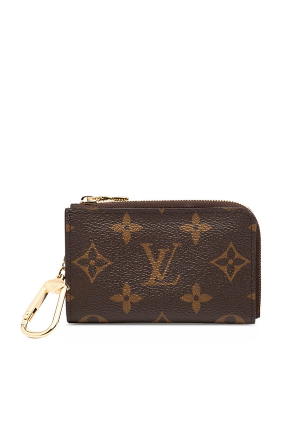 Pre-Owned Louis Vuitton Monogram Porte Cl Noa Wallet/Coin Purse M83612 Blue Olympus Brown...
