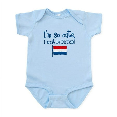 

CafePress - So Cute Dutch Infant Bodysuit - Baby Light Bodysuit Size Newborn - 24 Months