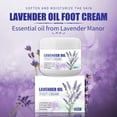 thumbnail image 4 of Lavender Oil Foot Care Cream 100ml, Moisturizes & Soothes Dry Rough Feet, Relaxing Scent for Foot Comfort, 4 of 7