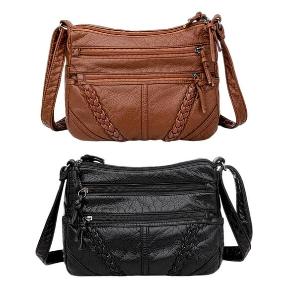 2x Bolso de Hombro para Mujer, Bolso de Mensajero, Bolso Escolar, Bolsos de Mano de Gran Capacidad