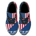 thumbnail image 2 of Happy 4th Of July Independence Day Shoes Sneakers Black Size 4, 2 of 7