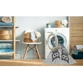thumbnail image 2 of Ahgly Company Machine Washable Indoor Round Transitional Gray Area Rugs, 8' Round, 2 of 7