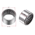 thumbnail image 2 of Uxcell S.C.E 1612 Needle Roller Bearings 1inch Bore 11/4inch OD 3/4inch Width Chrome Steel Open End 2pcs, 2 of 5