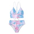 thumbnail image 1 of Mujeres verano moda escamas de pescado impreso tanque Sexy dos piezas Bikini traje de baño traje de baño Fridja  nalpqowj50707, 1 of 9