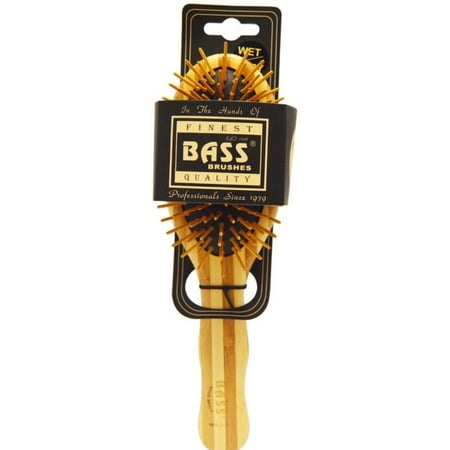 Brush B&g Oval Body - Bass Brushes Large Oval Cushion Wood Bristles Wood Handle Brush 1 ea