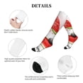 thumbnail image 6 of Bixox Watermelon Gnome Print Compression Socks,Compression Socks Women & Men Circulation for Medical,Running,Athletic, 6 of 7