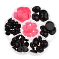 thumbnail image 2 of 80 unids / caja seguridad muñecas ojos para de peluche juguete de Púrpura Sunnimix Ojos de la muñeca de la seguridad, 2 of 5