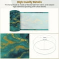 thumbnail image 4 of Lampshades 2 Pack Marble abstract acrylic Nature blue marbling artwork 13"x13"x10" Light Shade for Table Lamps Floor Lamps Drum Lamp Shades Lampshade Replacement Easy Assembly, 4 of 8