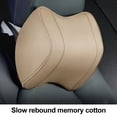 thumbnail image 5 of 1 pieza de almohada protectora para el cuello con reposacabezas de algodón con memoria para coche, accesorios de tapicería, 5 of 5